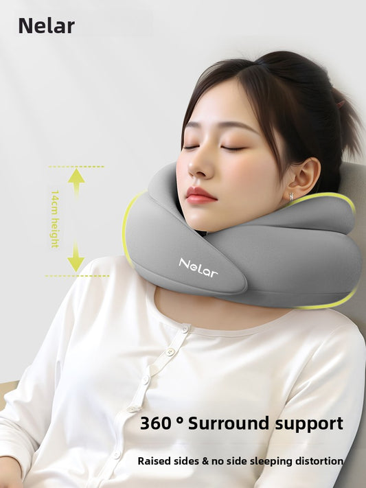 U-shaped neck-supporting pillow