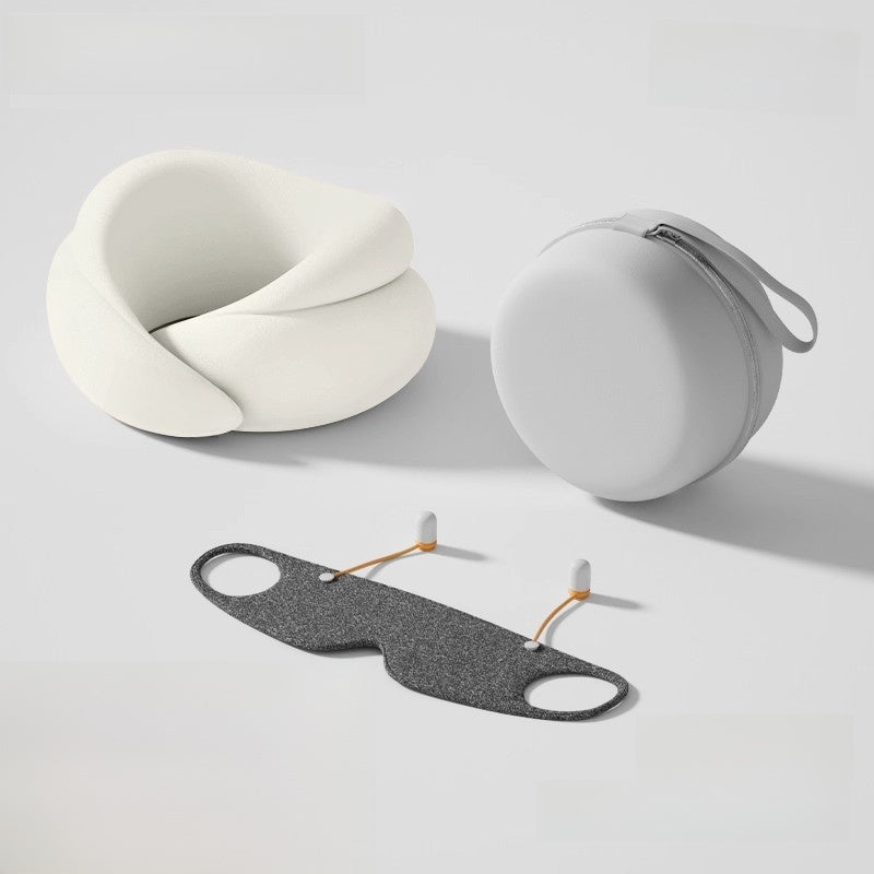 U-shaped neck-supporting pillow