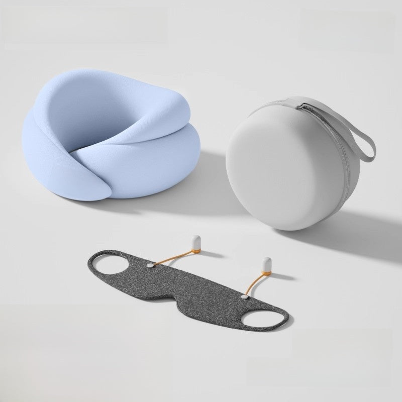 U-shaped neck-supporting pillow