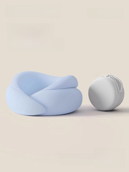 U-shaped neck-supporting pillow