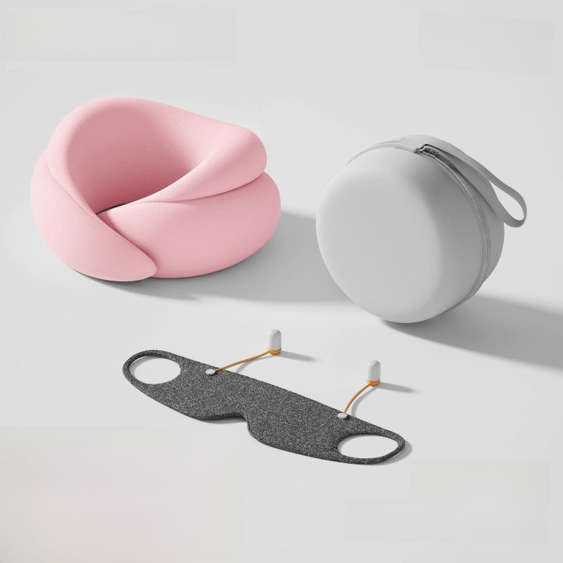 U-shaped neck-supporting pillow