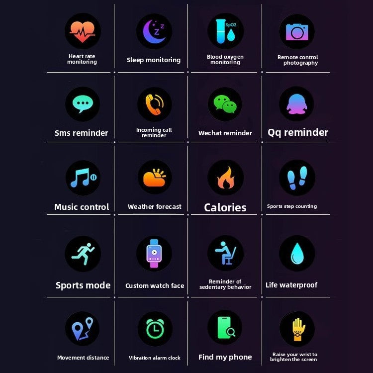 M8 Smart Bracelet with Pedometer and Alarm