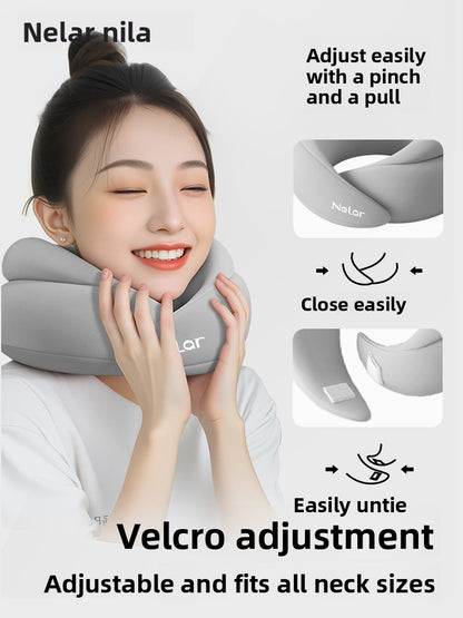 U-shaped neck-supporting pillow