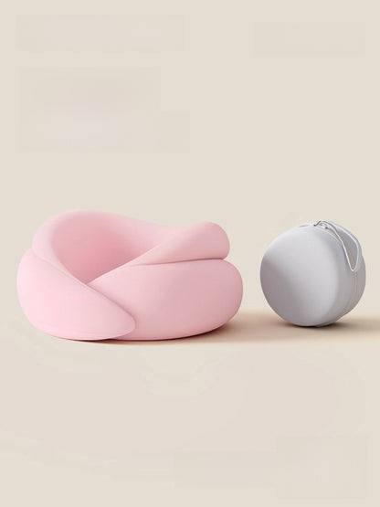 U-shaped neck-supporting pillow