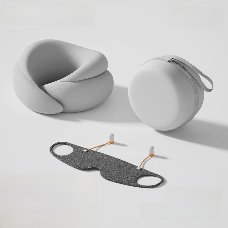 U-shaped neck-supporting pillow