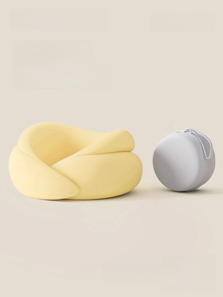 U-shaped neck-supporting pillow